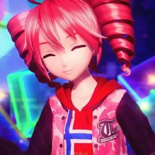 мультфильм человеческое лицо аниме