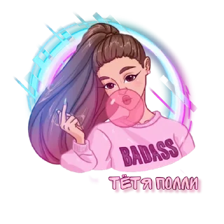 Sticker Tetya Polly @amgelll - 7