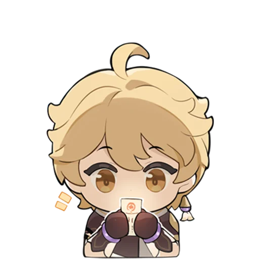 Стикер Вечерний Тейват | @genshin_impact_ru_off - 7