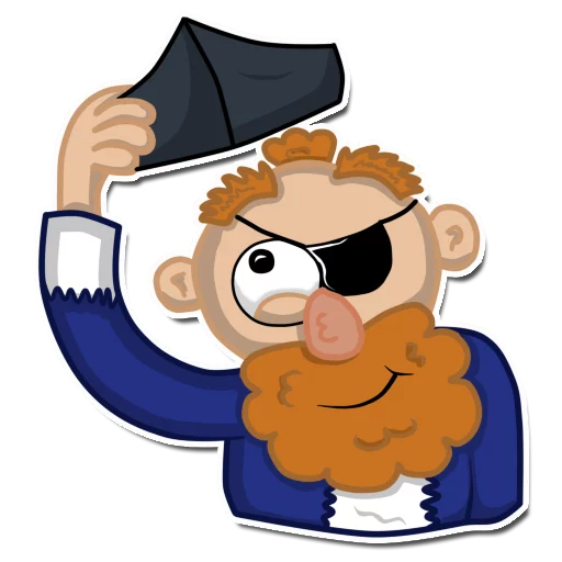 Стикер Thatchpirate - 1