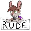 Стикер The Ace of Buns - 10