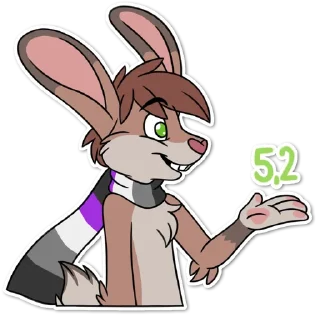 Стикер The Ace of Buns - 4