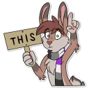 Стикер The Ace of Buns - 7