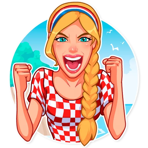 мультфильм человеческое лицо иллюстрация