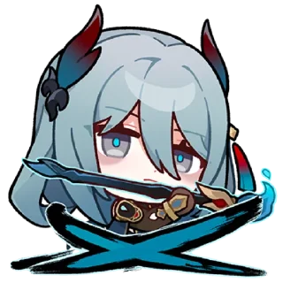 Стикер В тумане иллюзий | @honkaistarrailofficial - 6