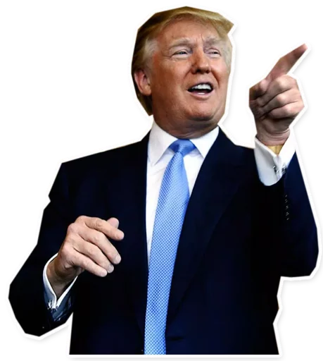 Donald Trump - human face