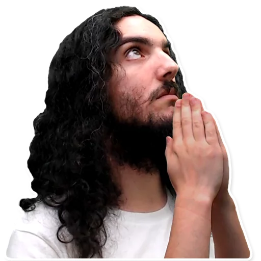 person human beard human face