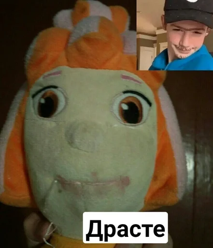 cartoon smile mascot