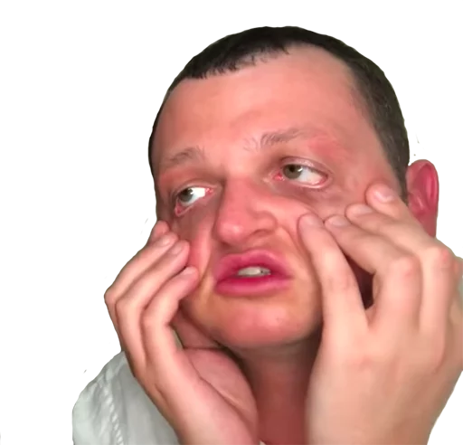 person human face forehead