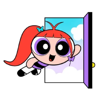 Стикер The Powerpuff Girls X New Jeans  @NWJNSSTICKER - 2