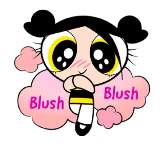 Стикер The Powerpuff Girls X New Jeans  @NWJNSSTICKER - 3