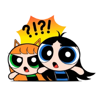 Стикер The Powerpuff Girls X New Jeans  @NWJNSSTICKER - 8
