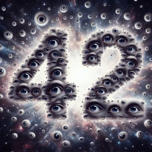 The Ultimate Question of Life, the Universe, and Everything. - 