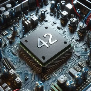 Стикер The Ultimate Question of Life, the Universe, and Everything. - 9