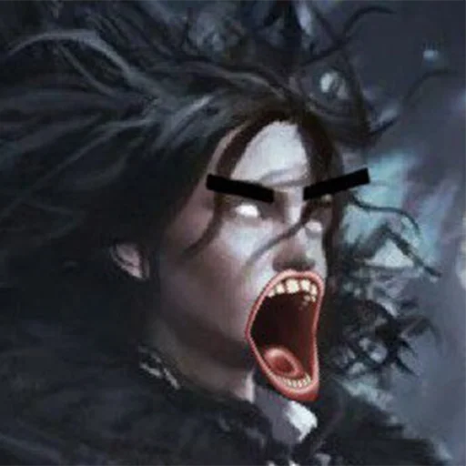 clothing horror human face