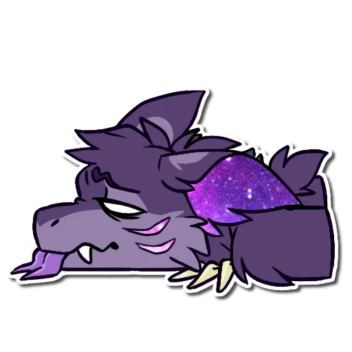 Sticker TheWolfDrake - 1