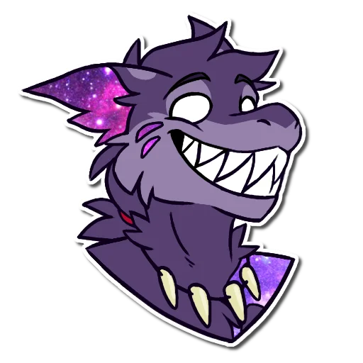 Sticker TheWolfDrake - 1