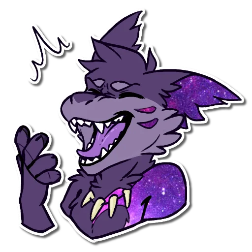 Sticker TheWolfDrake - 1