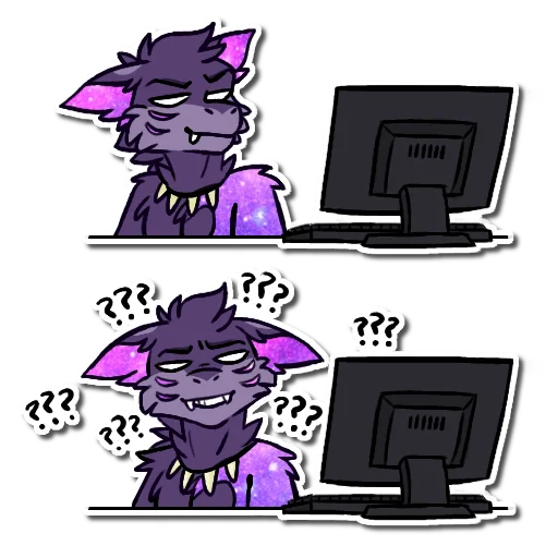 Sticker TheWolfDrake - 1