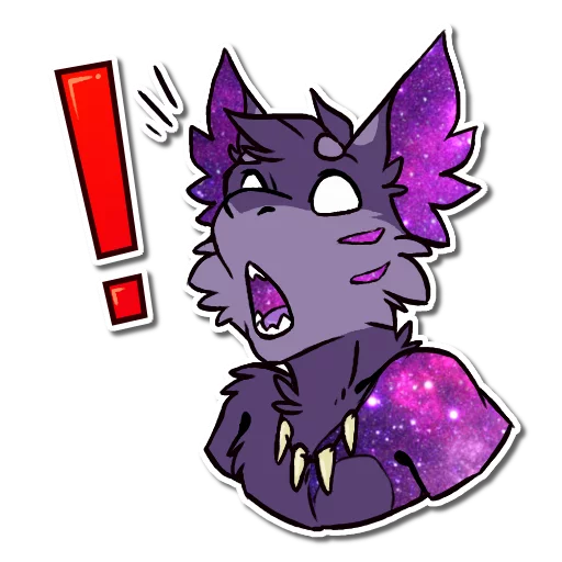 Sticker TheWolfDrake - 1