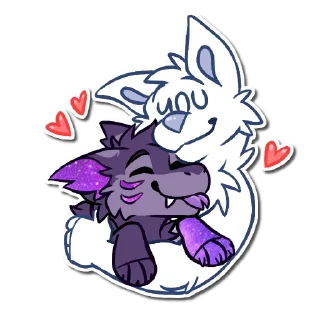 Sticker WolfDrake - 5