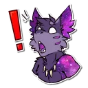 Sticker WolfDrake - 4