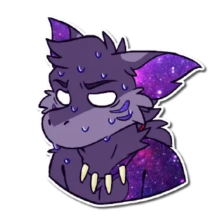 Sticker WolfDrake - 2