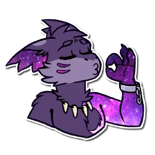 Sticker WolfDrake - 0