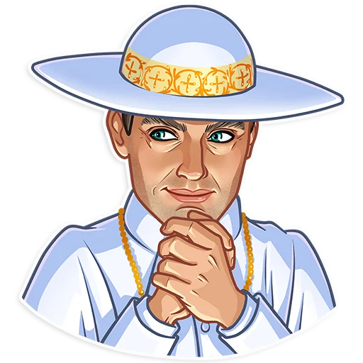 human face hat drawing