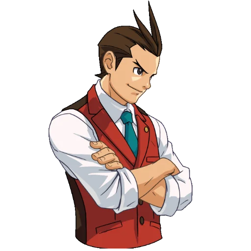 Sticker Random Garbage: Ace Attorney @CEO_of_hell - 10
