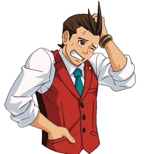 Sticker Random Garbage: Ace Attorney @CEO_of_hell - 4