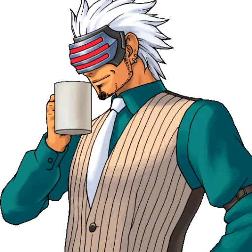 Sticker Random Garbage: Ace Attorney @CEO_of_hell - 1