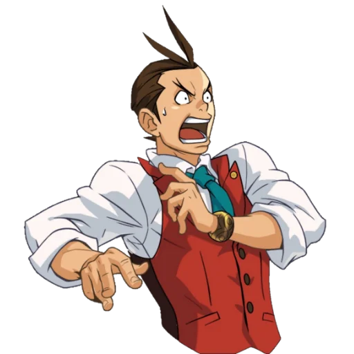 Sticker Random Garbage: Ace Attorney @CEO_of_hell - 0