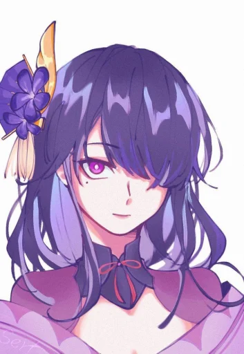 Sticker Raiden shogun - @tenkyuuchimata - 11