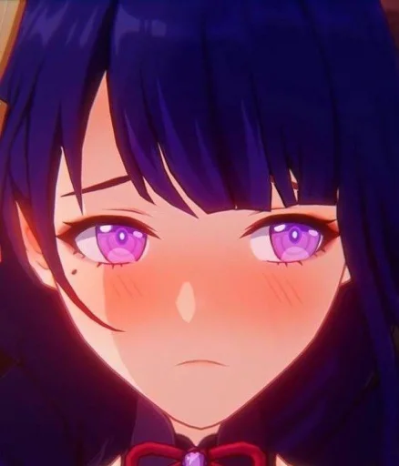 Sticker Raiden shogun - @tenkyuuchimata - 9