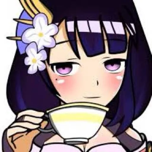 Sticker Raiden shogun - @tenkyuuchimata - 7