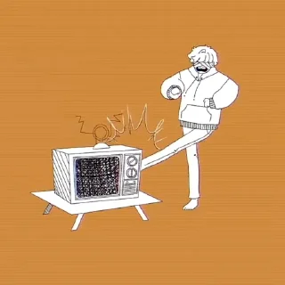 Sticker The chattering lack of common sense 🧡 - 8