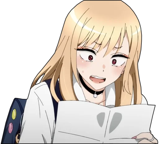 Sticker The dress-up doll that fell in love @animestkrs - 9