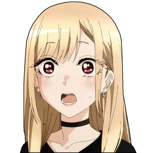 Sticker The dress-up doll that fell in love @animestkrs - 2