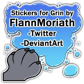 Стикер Grin - 0