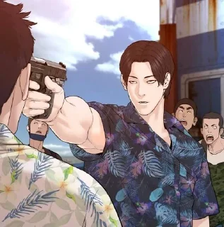 аниме человеческое лицо одежда