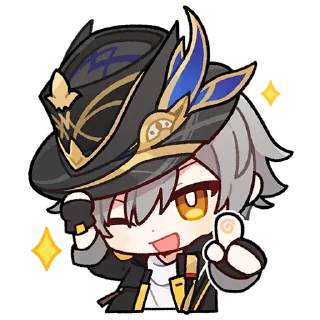 Стикер Пробудишься - рыдай!｜@honkaistarrailofficial - 3