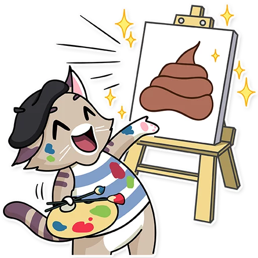 клипарт рисование мультфильм