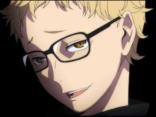 Стикер This_is_Tsukishima_by_fStikBot - 1