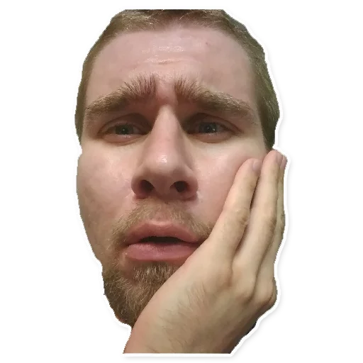 human face man forehead