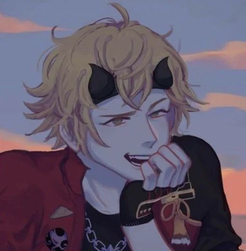 anime cartoon human face