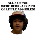 Sticker Stranger Things - 1