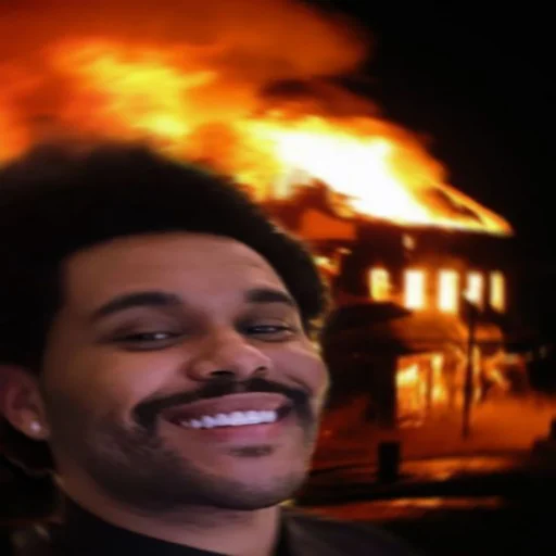 человеческое лицо Человек Пожар