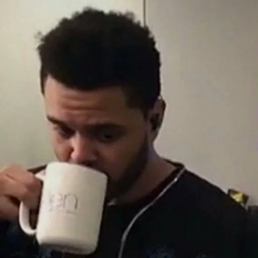 person man coffee cup