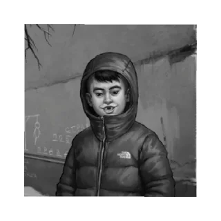 Sticker Tiny bunny - 6